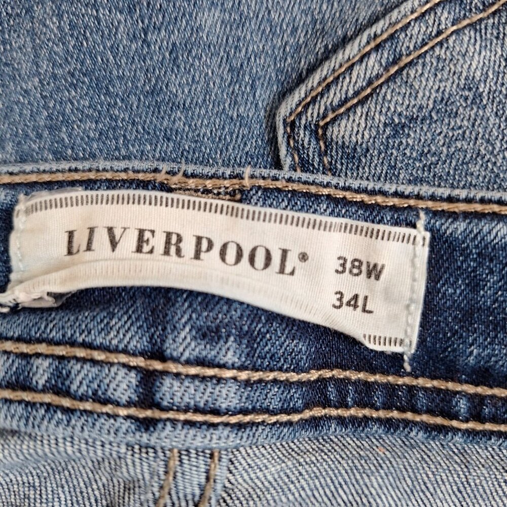 Liverpool Eco Logical Relaxed Straight Jeans 38x34 - Picture 7 of 10